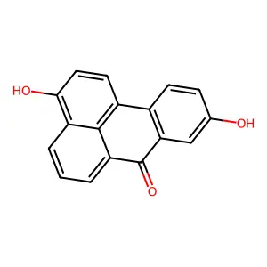 Compound C17H10O3 structure