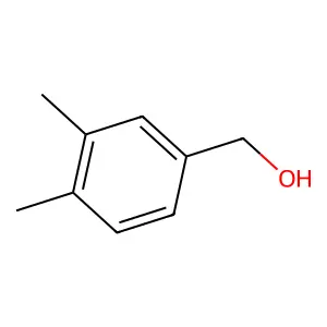 (3,4-Dimethylphenyl)methanol structure
