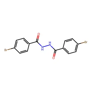 1,2-Bis(4-bromobenzoyl)hydrazine structure