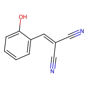 MALONONITRILE, SALICYLIDENE- structure
