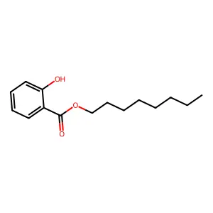 Octyl salicylate structure