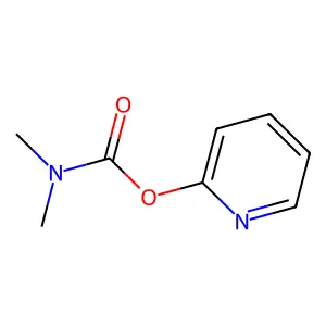 pyridin-2-yl N,N-dimethylcarbamate structure