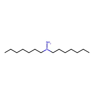 1,1-diheptylhydrazine structure