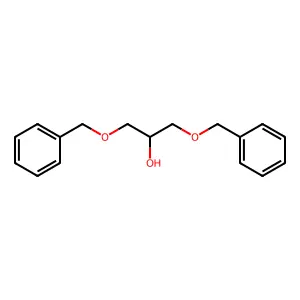 1,3-bis(benzyloxy)propan-2-ol structure