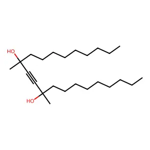 10,13-Dimethyl-11-docosyne-10,13-diol structure