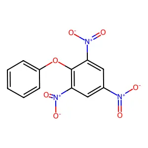 1,3,5-Trinitro-2-phenoxybenzene structure
