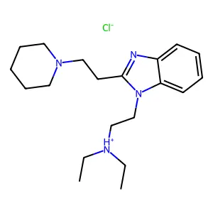 Compound C20H33ClN4 structure