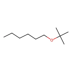 1-[(2-methylpropan-2-yl)oxy]hexane structure