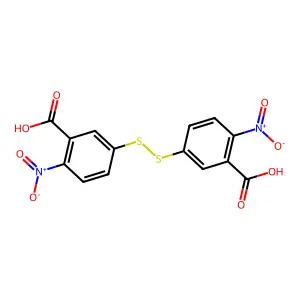 Compound C14H8N2O8S2 structure