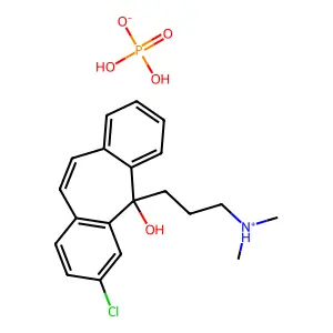 Compound C20H25ClNO5P structure