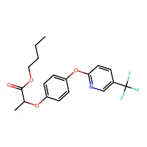 FLUAZIFOP-BUTYL structure