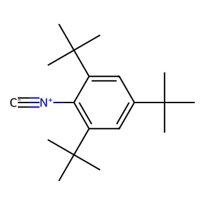 1,3,5-tritert-butyl-2-isocyanobenzene structure
