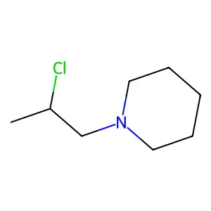 1-(2-Chloropropyl)piperidine structure