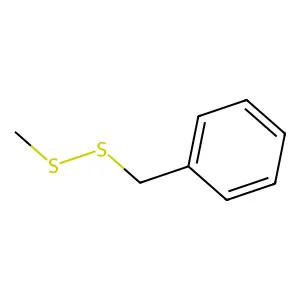 Benzyl methyl disulfide structure