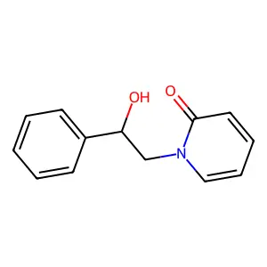 1-(2-hydroxy-2-phenylethyl)pyridin-2(1h)-one structure