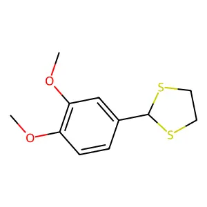 Compound C11H14O2S2 structure