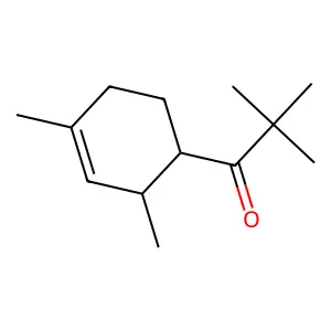 1-(2,4-Dimethyl-3-cyclohexenyl)-2,2-dimethylpropan-1-one structure
