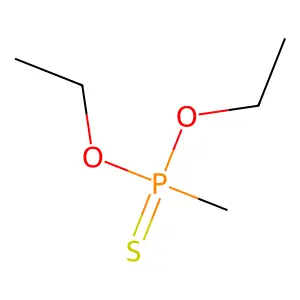 diethoxy-methyl-sulfanylidene-lambda5-phosphane structure