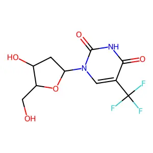 Trifluridine structure