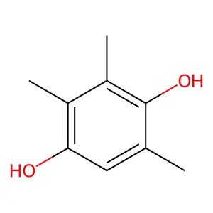 Trimethylhydroquinone structure
