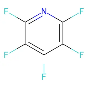 Pentafluoropyridine structure