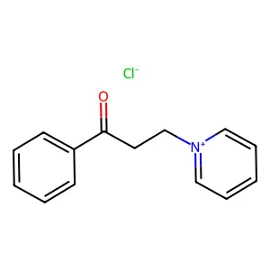 1-(2-Benzoylethyl)pyridinium chloride structure
