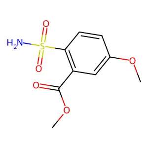 methyl 5-methoxy-2-sulfamoylbenzoate structure