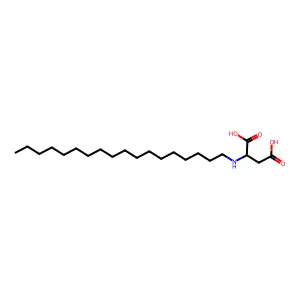 N-Octadecyl-L-aspartic acid structure