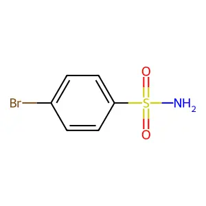 4-Bromobenzenesulfonamide structure