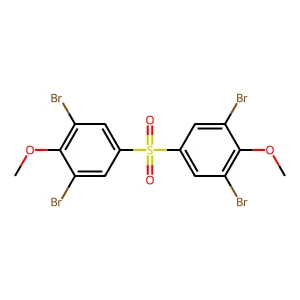 1,3-dibromo-5-(3,5-dibromo-4-methoxyphenyl)sulfonyl-2-methoxybenzene structure