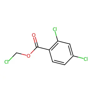 chloromethyl 2,4-dichlorobenzoate structure