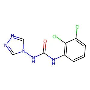 1-(2,3-dichlorophenyl)-3-(1,2,4-triazol-4-yl)urea structure