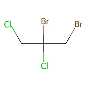 1,2-dibromo-2,3-dichloropropane structure