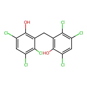 hexachlorophene structure