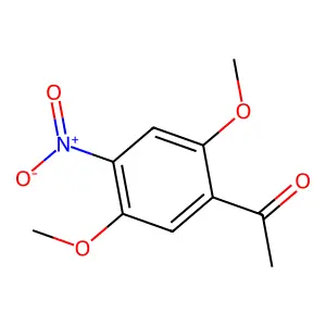 1-(2,5-dimethoxy-4-nitrophenyl)ethanone structure
