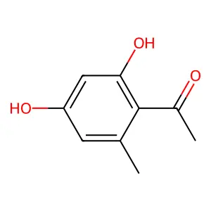 1-(2,4-dihydroxy-6-methylphenyl)ethanone structure