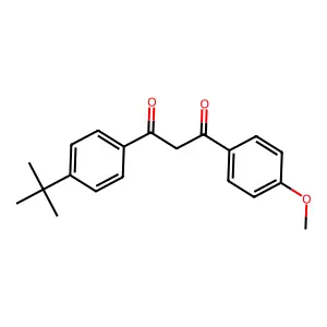 Avobenzone structure
