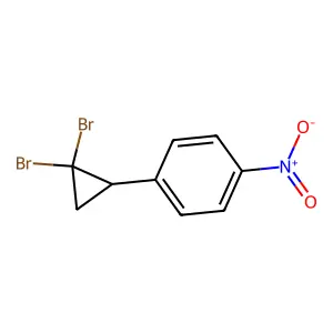 1-(2,2-Dibromocyclopropyl)-4-nitrobenzene structure