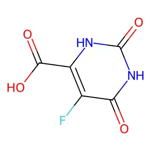 Compound C5H3FN2O4 structure
