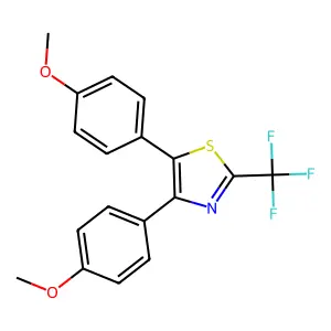 Compound C18H14F3NO2S structure