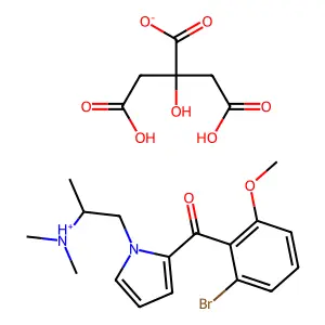 Compound C23H29BrN2O9 structure