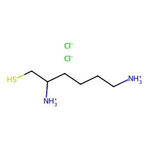 Compound C6H18Cl2N2S structure