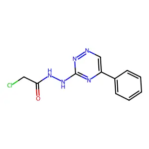 Compound C11H10ClN5O structure