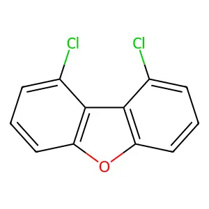 Compound C12H6Cl2O structure