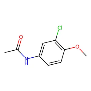 N-(3-CHLORO-4-METHOXYPHENYL)ACETAMIDE structure