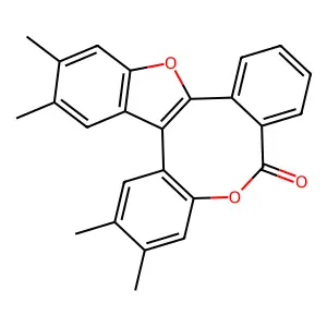 12,13,19,20-tetramethyl-9,23-dioxapentacyclo[14.7.0.02,7.010,15.017,22]tricosa-1(16),2,4,6,10(15),11,13,17(22),18,20-decaen-8-one structure