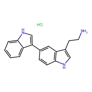 Compound C18H18ClN3 structure