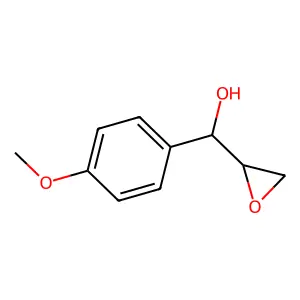 (4-methoxyphenyl)-(oxiran-2-yl)methanol structure