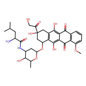 Leurubicin structure