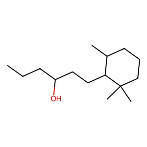 1-(2,2,6-Trimethylcyclohexyl)-3-hexanol structure